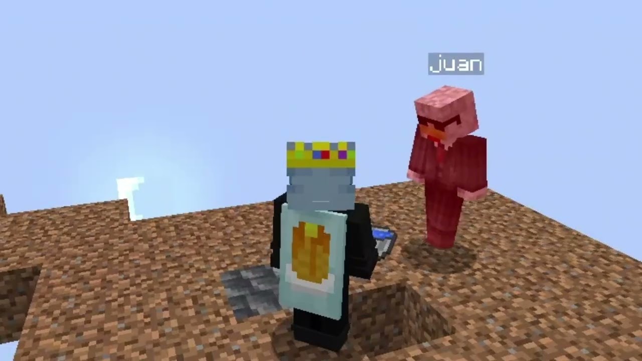 Un poco de waterdrop con los ñemas :D! (Minecraft)