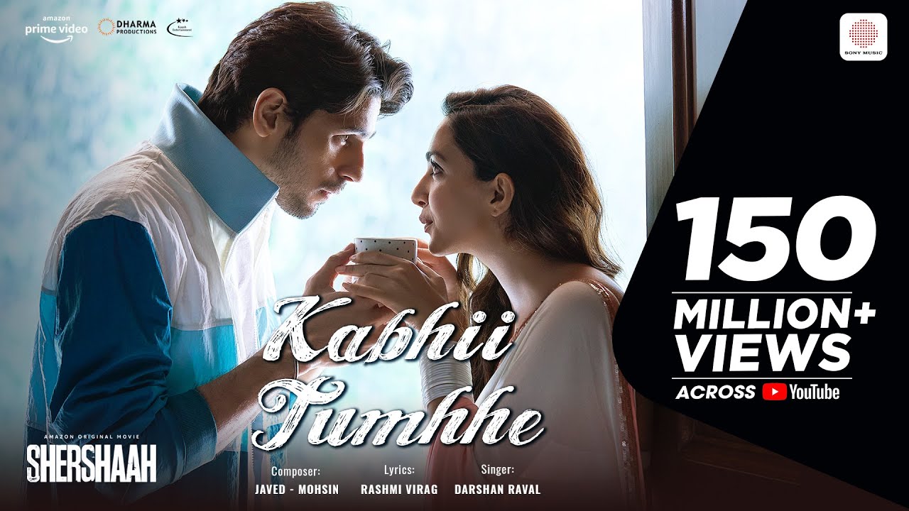 Kabhii Tumhhe Official Video  Shershaah  SidharthKiara  Javed Mohsin  Darshan Raval  Rashmi V