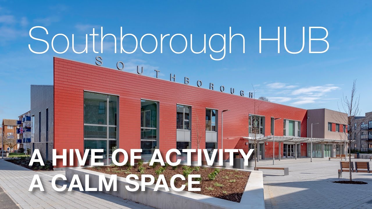 Southborough Hub, a multiagency landmark building and square in the