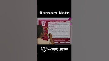 Ransom note: "What does a ransomware note really say? Get the inside scoop!" #coding #ytshorts