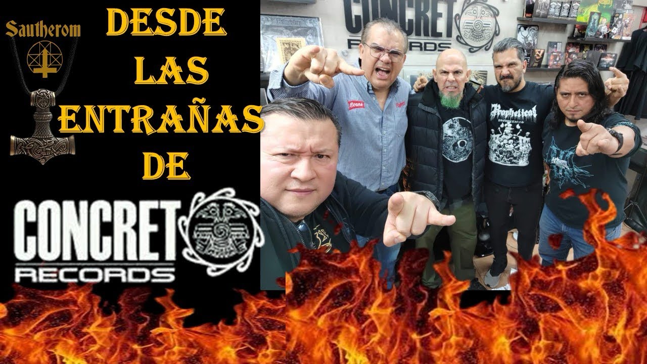 Desde LAS ENTRAÑAS de CONCRETO RECORDS !!