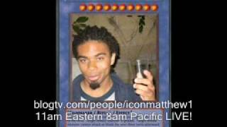 LIVE BLOG TV! 6/13/09 11am Eastern