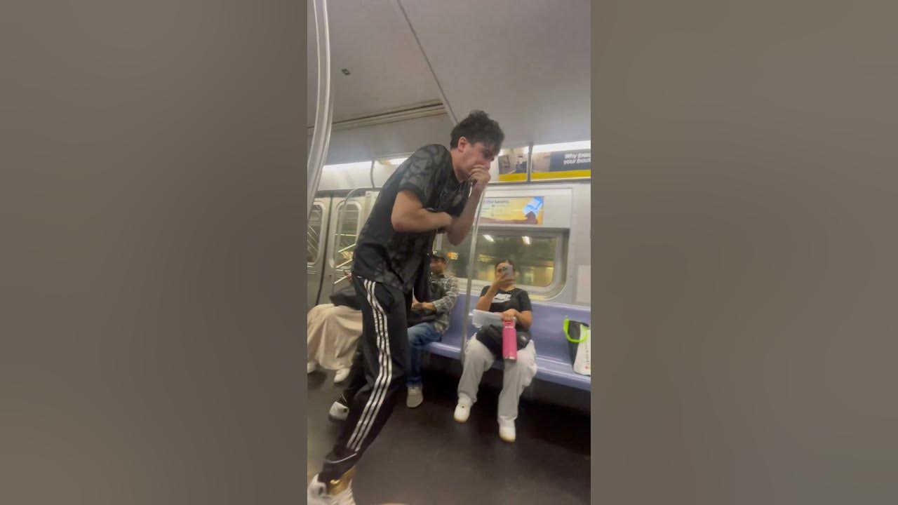 VOMIT ON THE SUBWAY PT.2 #socialexperiment #funny #funnyprank #prank