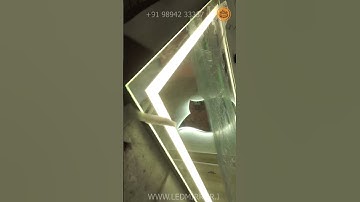 led mirror touch sensor | customized | led mirror with bluetooth | 3 colour led mirror | deffor |