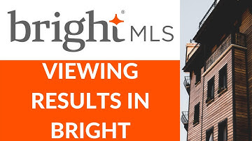 Viewing Results in Bright