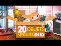 Top 20 des objets  vendre imprims en 3d