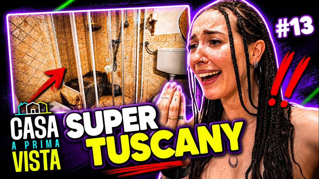 LE CASE PIÙ ASSURDE DELLA TOSCANA! 🏠😱​​ | Casa a Prima Vista #13 *Reaction*