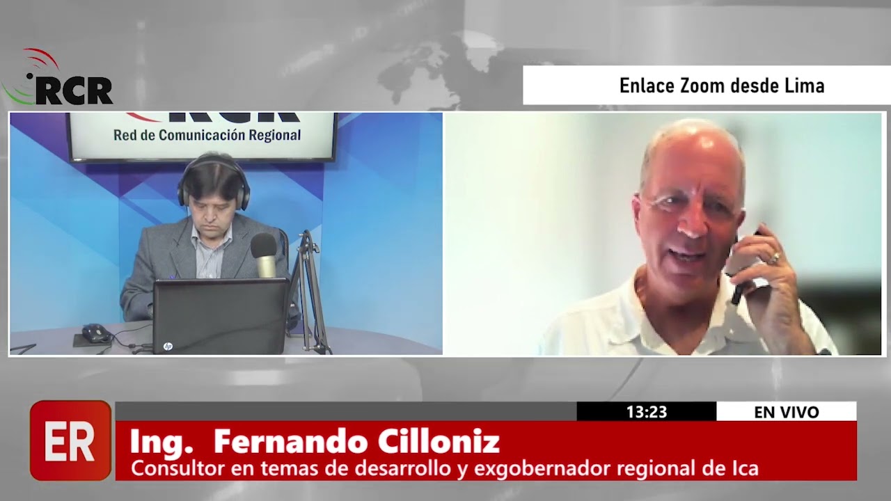 ENTREVISTA A FERNANDO CILLÓNIZ, CONSULTOR EN TEMAS DE DESARROLLO Y EXGOBERNADOR REGIONAL DE ICA