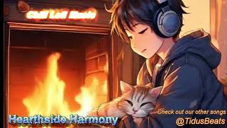 Hearthside Harmony | Lofi Beats | Cozy Cat Music | Study & Relax | TidusBeats