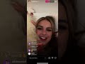 Addison Rae Instagram Live 30th March,2021