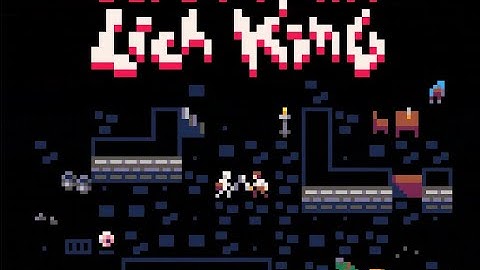 Curse of the Lich King - All // PICO-8 Gameplay (No Commentary)