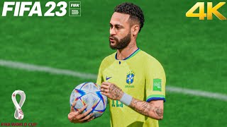 FIFA 23  - Croacia vs Brasil | Quartas de Final | Copa Qatar 2022 | PS5™ [4K60]