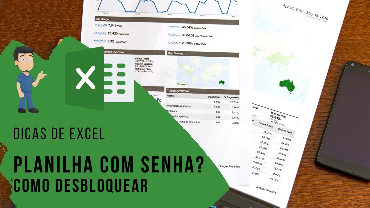 Dicas de Excel - Como recuperar Planilha protegida com Senha - YouTube