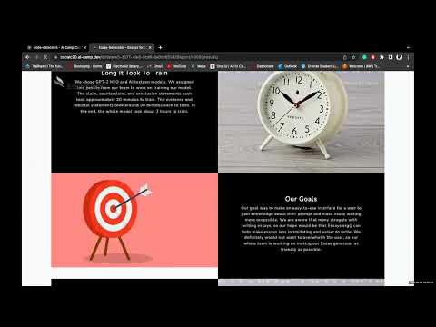 Essay Thesis Generator | AI Camp 2022