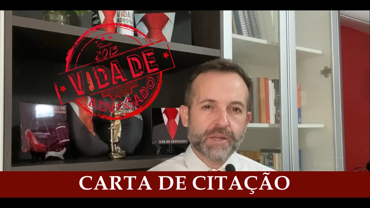 CARTA DE CITAÇÃO
