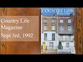 Country life magazine sept 3rd 1992