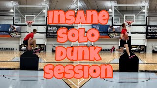 INSANE 6’1” Solo Dunk Session!
