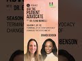 Terminal at 23: How Advocacy Changed the Outcome of Brandi Benson