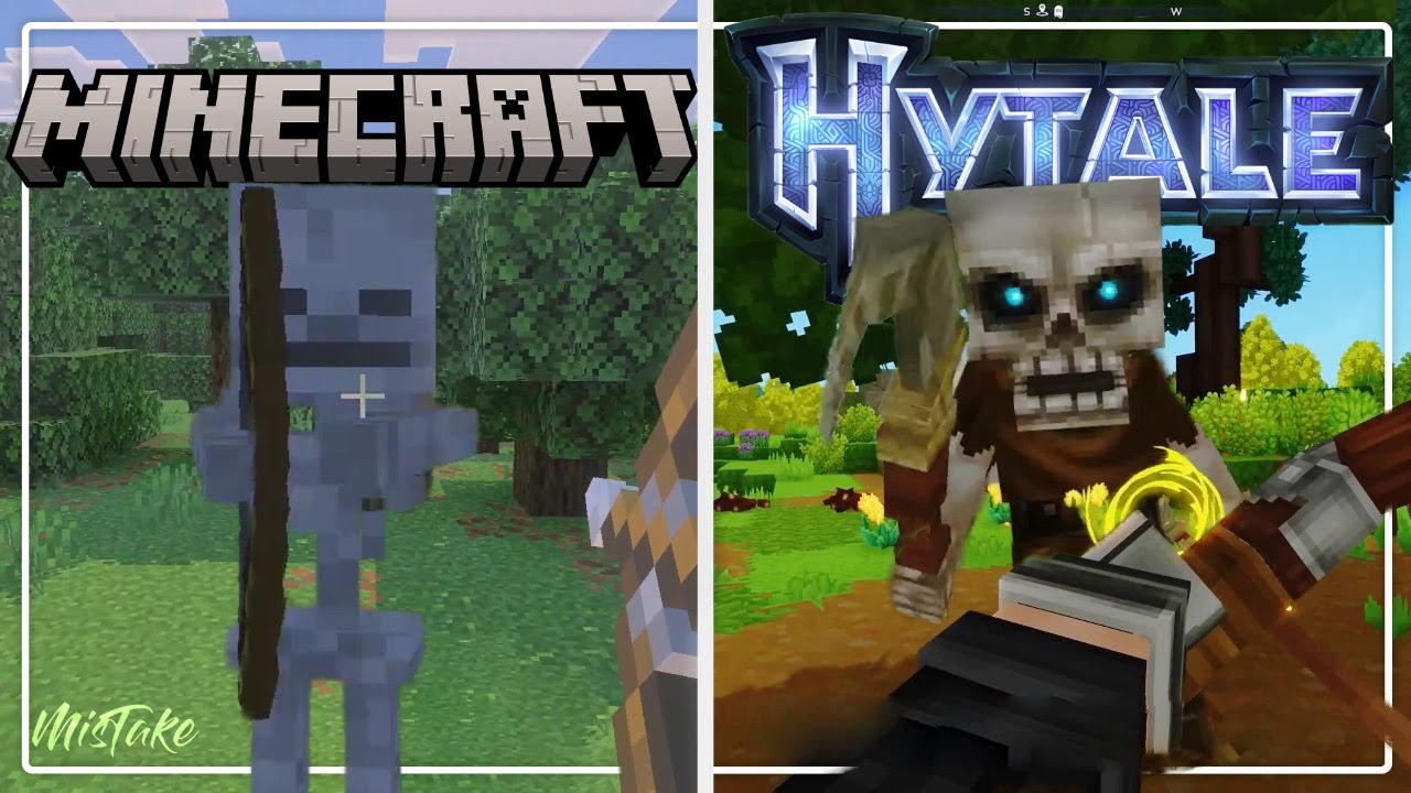 Minecraft V Hytale | Comparación - Gráficos, Combate, IA y más...