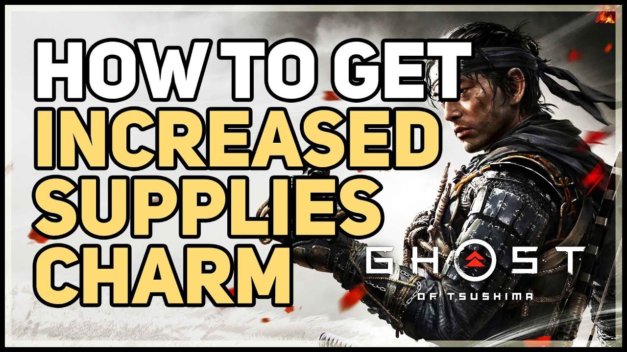 How to get Increased Supplies Charm Ghost of Tsushima Charm of Inari