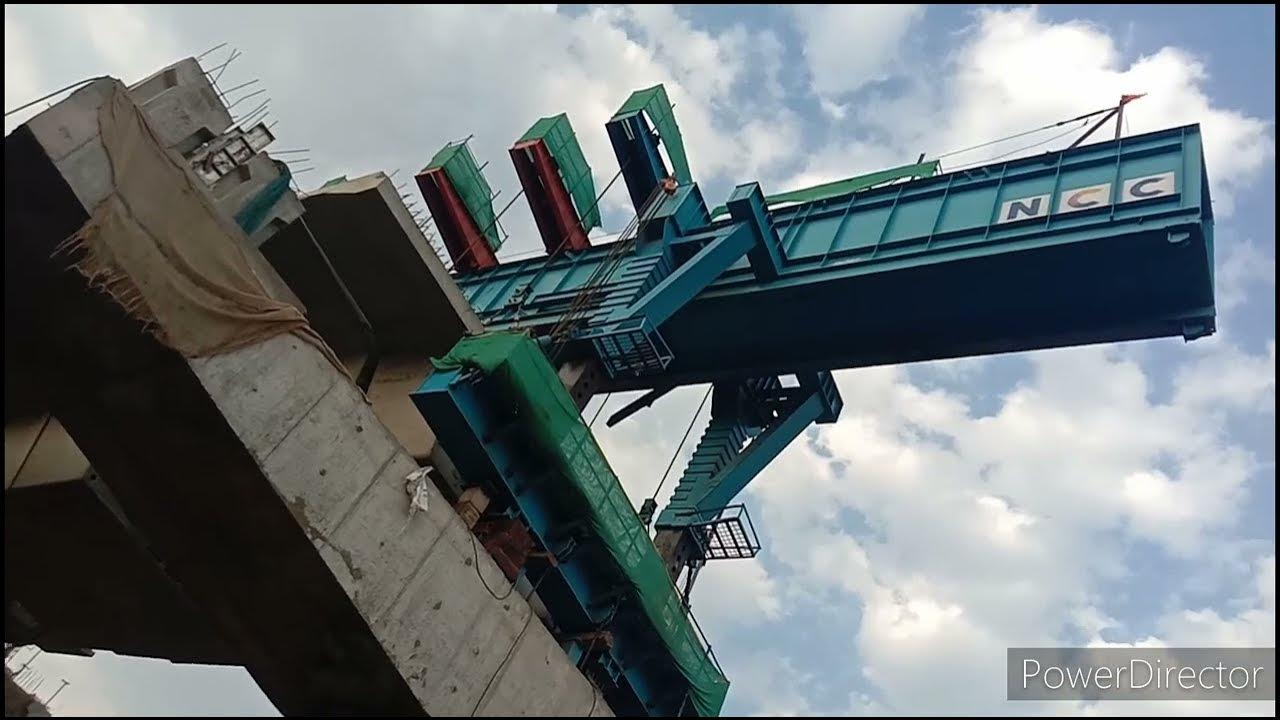 JABALPUR FLYOVER । Launching Girder। Bowstring Girder । UPDATES