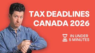 Your 2026 Canadian Tax Deadline Checklist - Don't Be Late!