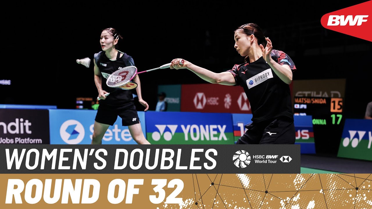 PETRONAS Malaysia Open 2025 | Matsutomo/Shida (JPN) vs Crasto/Ponnappa (IND) [8] | R32