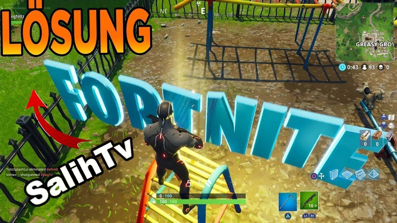 Wo Ist Der Buchstabe N In Fortnite