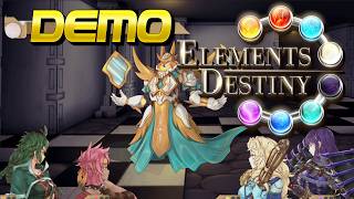 THIS DUNGEON BOSS CHEATS! | Elements Destiny Demo Gameplay Steam