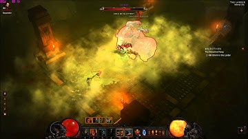 Diablo 3 Barbarian  mp10 Ghom kill 44sec