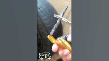Tire Puncture Repair in 5 Minutes: Flat Tire Troubles Solved! #tires #flattire