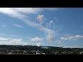 900mm shell (36 inches shell) Fireworks in noon 真昼の３尺玉 2010