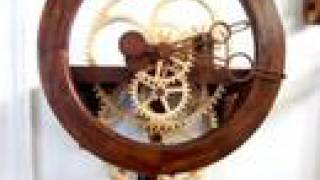 Simplicity Wooden Gear Clock by Clayton Boyer