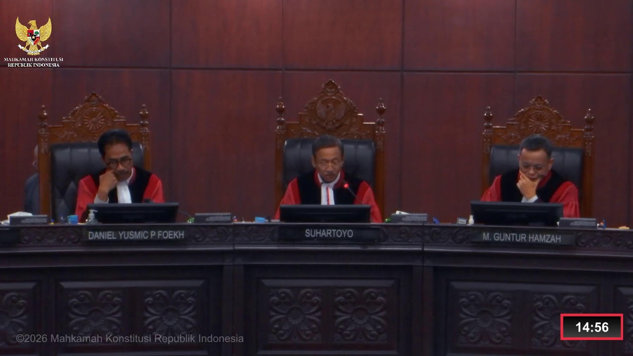 Sidang Perkara Nomor 80/PUU-XXIV/2026. Selasa, 3 Maret 2026.