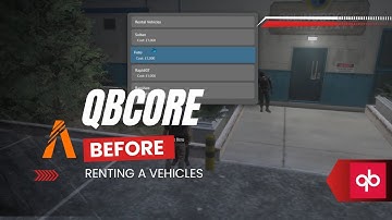 FiveM Vehicles Rental Script by QBCore | Qbcore Scripts