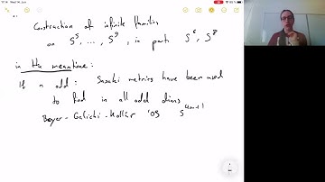 Jan Nienhaus (WWU Münster) - Einstein metrics on spheres of even dimension