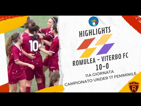 Romulea - Viterbo FC | 11a giornata Under 17 Femminile