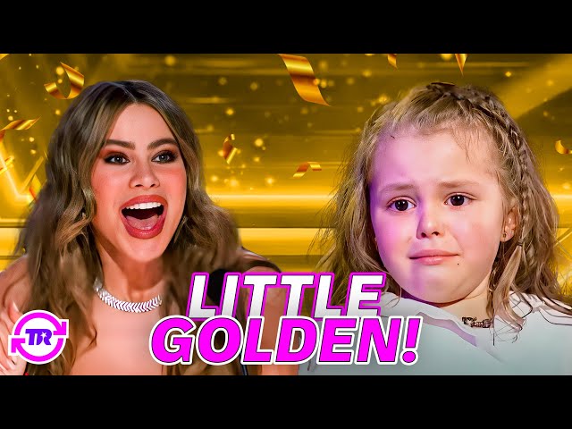 YOUNGEST GOLDEN BUZZER Auditions That SHOCKED The World On Got Talent 2023! class=