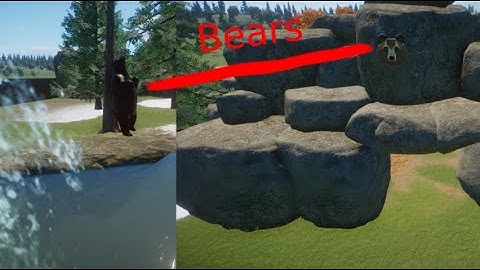 Building a Grizzly Bear habitat in planet zoo!