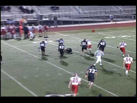 Ryan Sisco's 2008 football highlights for 3 games