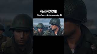 The nervousness before landing on Normandy💀 COD WWII #codww2 #callofduty #gaming #shorts / #reels