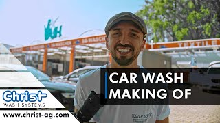CAR WASH Fotoshooting - &quot;Making of&quot; mit Viktor Stark | #ChristWashsystems
