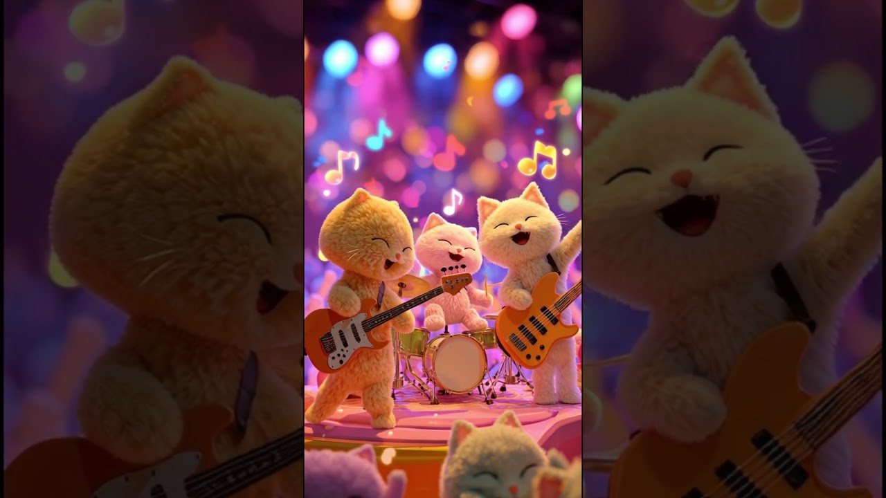 The fluffiest band in town is here to rock your world! 🐾🎸 