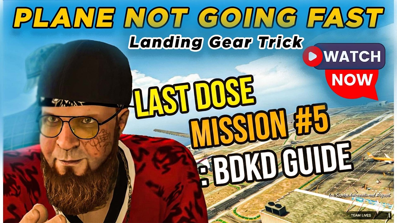EASY Plane Hijack Trick! BDKD Solo Walkthrough | LAST DOSE #5 | #gta5online #gta #gtaonline