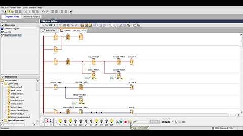 T-JUNCTION TRAFFIC LIGHT SIMULATION BY USING LOGO! SOFTWARE