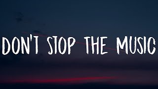 Rihanna - Don't Stop The Music (Lyrics)  | 1 Hour