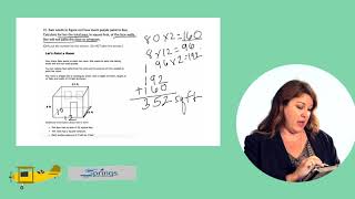 Math Performance Tasks - Let's Paint a Room, Question 2