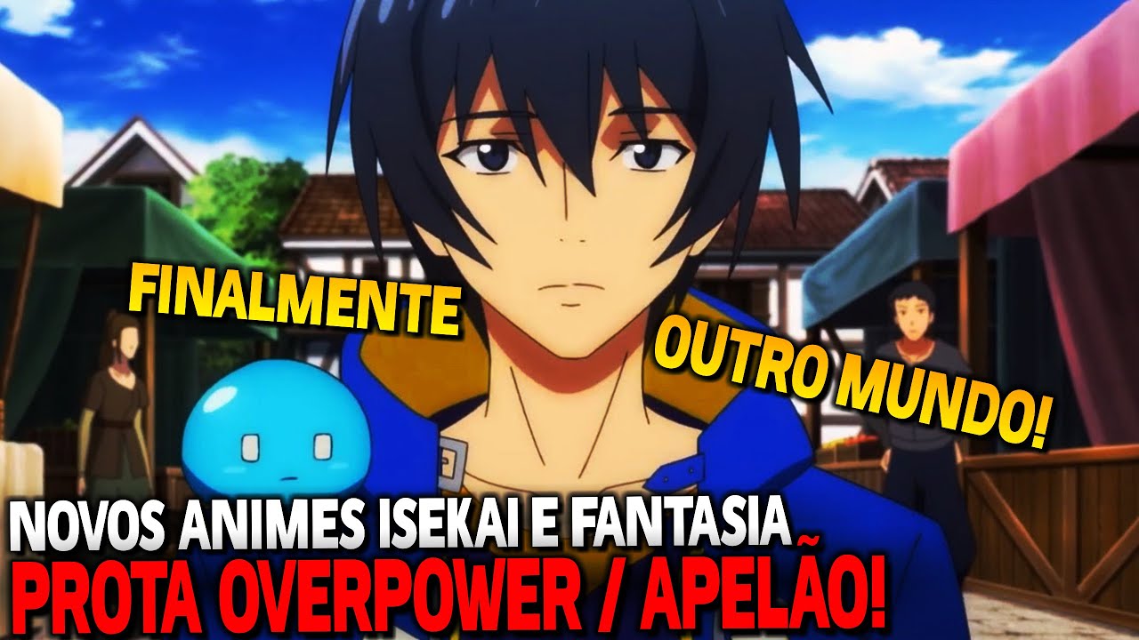 🌏20 ANIMES ISEKAI DUBLADOS ONDE O PROTAGONISTA É OVERPOWER E VIVE EM UM  MUNDO DE FANTASIA!🌏 