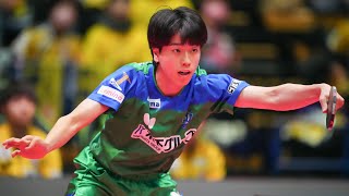 篠塚大登 スーパープレー&ヒーローインタビュー 木下マイスター東京 vs T.T彩たま ノジマTリーグ2023-2024 2024年1月6日 大田区総合体育館【卓球Tリーグ公式】