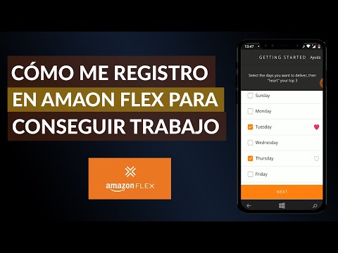 Cómo me Registro en Amazon Flex para Poder Conseguir Trabajo